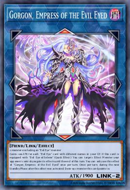 Gorgon, Empress of the Evil Eyed Yu-Gi-Oh card