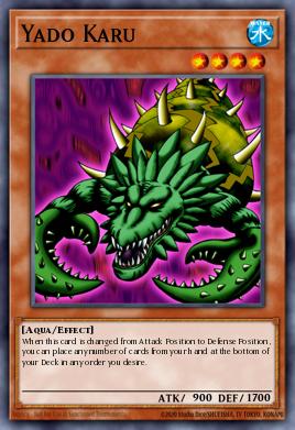 Yado Karu Yu-Gi-Oh card