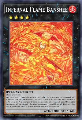Infernal Flame Banshee Yu-Gi-Oh card