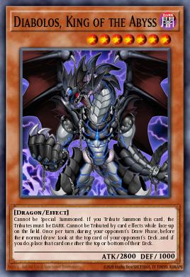 Diabolos, King of the Abyss Yu-Gi-Oh card