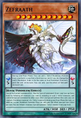 Zefraath Yu-Gi-Oh card