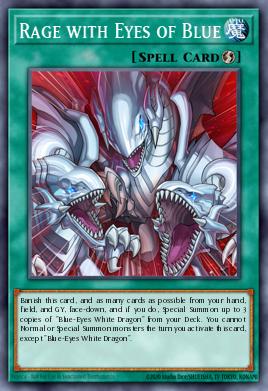 Rage with Eyes of Blue Yu-Gi-Oh card