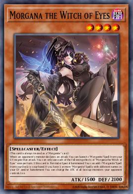 Morgana the Witch of Eyes Yu-Gi-Oh card