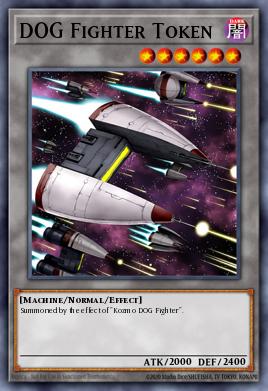DOG Fighter Token Yu-Gi-Oh card