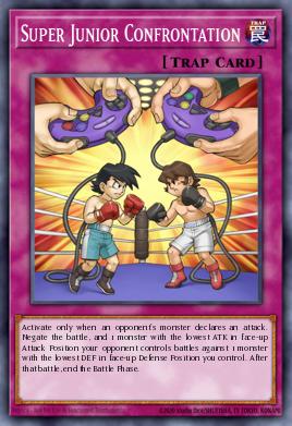 Super Junior Confrontation Yu-Gi-Oh card