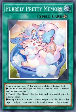 Purrely Pretty Memory Yu-Gi-Oh card