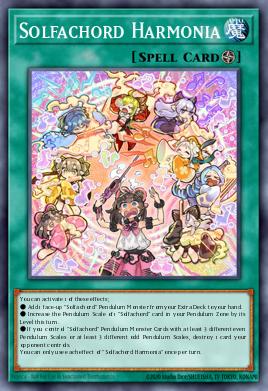 Solfachord Harmonia Yu-Gi-Oh card