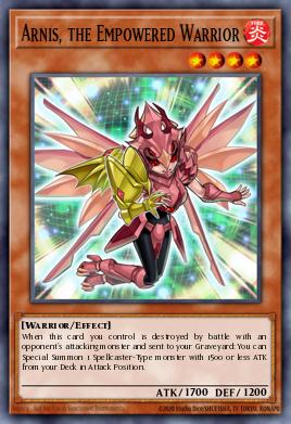 Arnis, the Empowered Warrior Yu-Gi-Oh card