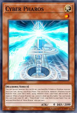 Cyber Pharos Yu-Gi-Oh card