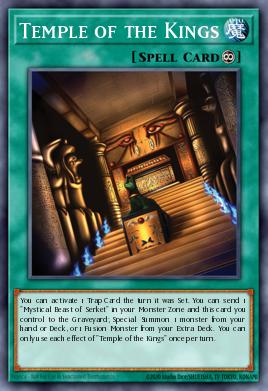 Temple of the Kings Yu-Gi-Oh card