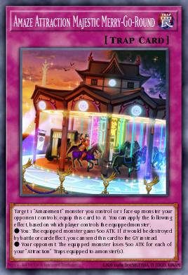 Amaze Attraction Majestic Merry-Go-Round Yu-Gi-Oh card
