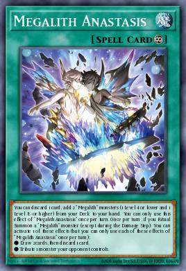 Megalith Anastasis Yu-Gi-Oh card
