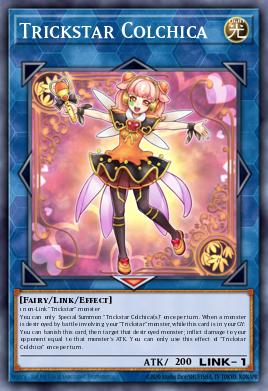 Trickstar Colchica Yu-Gi-Oh card