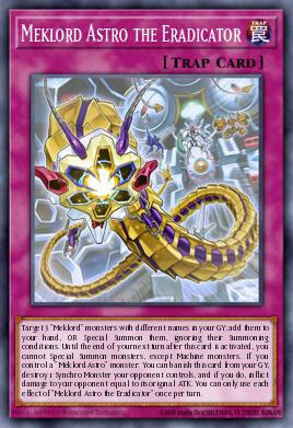 Meklord Astro the Eradicator Yu-Gi-Oh card