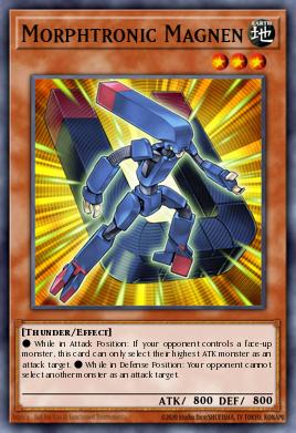 Morphtronic Magnen Yu-Gi-Oh card