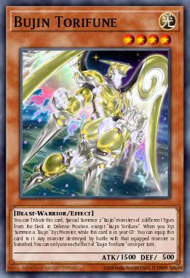 Bujin Torifune Yu-Gi-Oh card