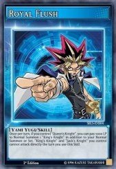 Royal Flush Yu-Gi-Oh card