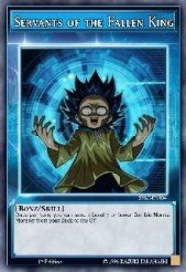 Servants of the Fallen King Yu-Gi-Oh card
