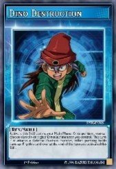 Dino Destruction Yu-Gi-Oh card