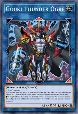 Gouki Thunder Ogre Yu-Gi-Oh card