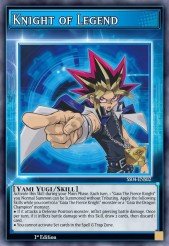 Knight of Legend Yu-Gi-Oh card