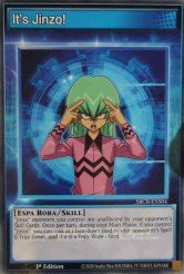 It's Jinzo! Yu-Gi-Oh card