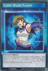 Cyber Blade Fusion Yu-Gi-Oh card