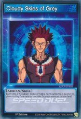Cloudy Skies of Grey Yu-Gi-Oh card