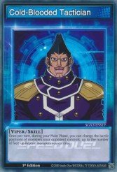 Cold-Blooded Tactician Yu-Gi-Oh card