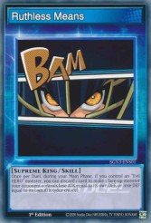 Ruthless Means Yu-Gi-Oh card