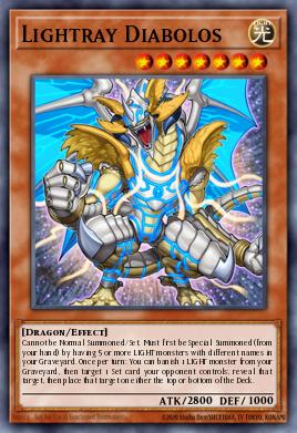 Lightray Diabolos Yu-Gi-Oh card