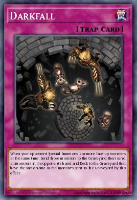 Darkfall Yu-Gi-Oh card