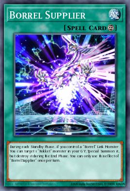 Borrel Supplier Yu-Gi-Oh card