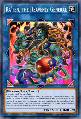 Ra'ten, the Heavenly General Yu-Gi-Oh card