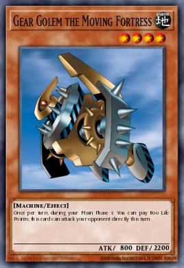 Gear Golem the Moving Fortress Yu-Gi-Oh card