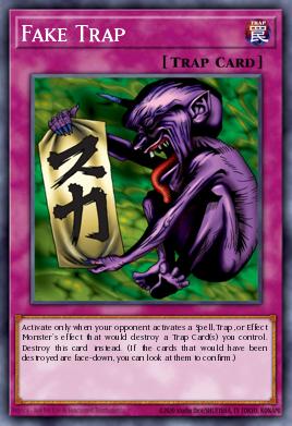 Fake Trap Yu-Gi-Oh card