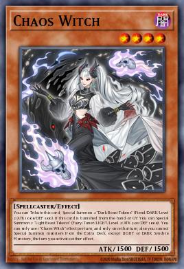 Chaos Witch Yu-Gi-Oh card