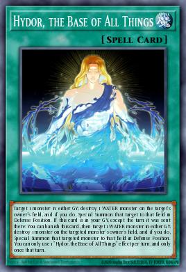 Hydor, the Base of All Things Yu-Gi-Oh card
