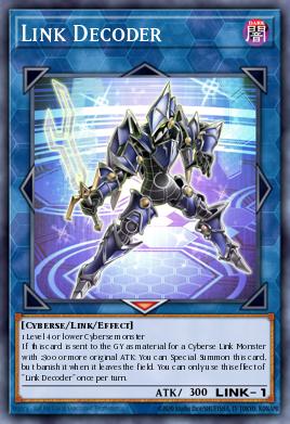 Link Decoder Yu-Gi-Oh card