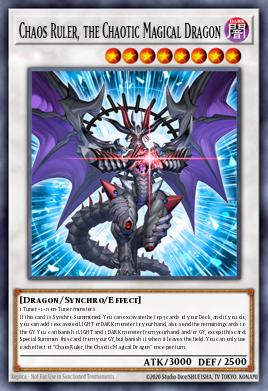 Chaos Ruler, the Chaotic Magical Dragon Yu-Gi-Oh card