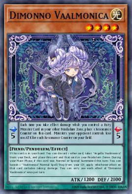 Dimonno Vaalmonica Yu-Gi-Oh card