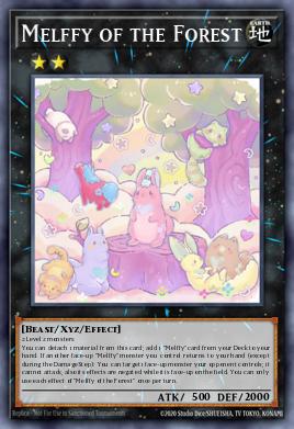Melffy of the Forest Yu-Gi-Oh card