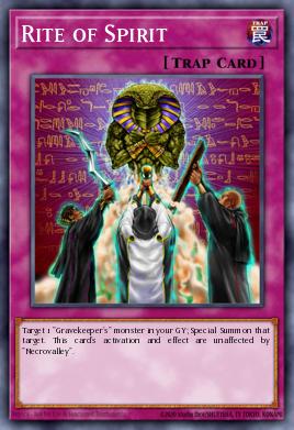 Rite of Spirit Yu-Gi-Oh card