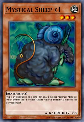 Mystical Sheep #1 Yu-Gi-Oh card