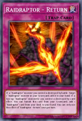 Raidraptor - Return Yu-Gi-Oh card