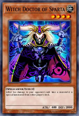 Witch Doctor of Sparta Yu-Gi-Oh card