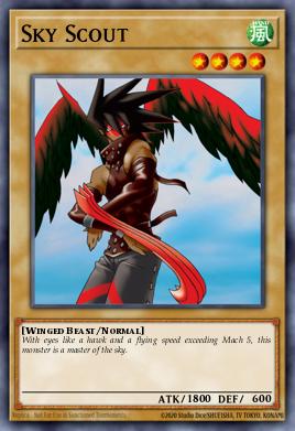 Sky Scout Yu-Gi-Oh card