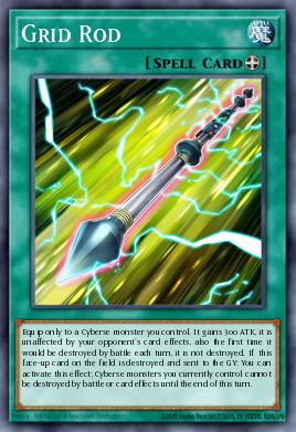 Grid Rod Yu-Gi-Oh card