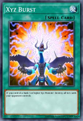 Xyz Burst Yu-Gi-Oh card