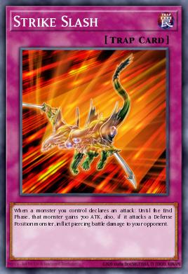 Strike Slash Yu-Gi-Oh card